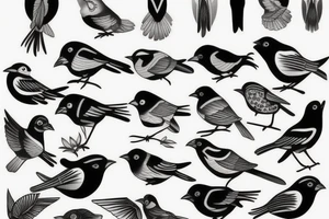 BIRD tattoo idea