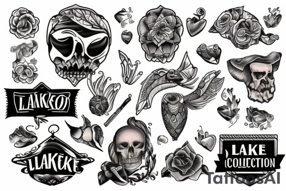 lake tahoe tattoo idea