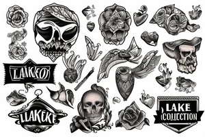 lake tahoe tattoo idea