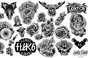 lake tahoe tattoo idea
