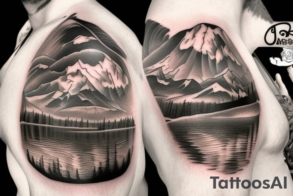 lake tahoe tattoo idea