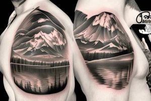 lake tahoe tattoo idea
