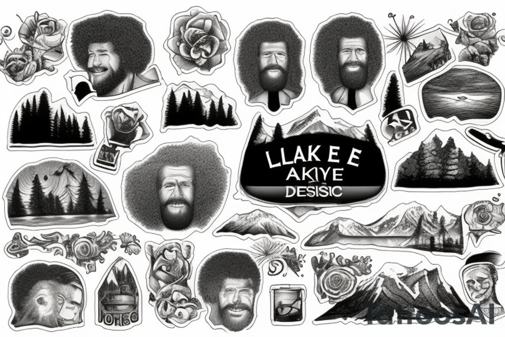 lake tahoe tattoo idea