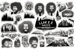 lake tahoe tattoo idea