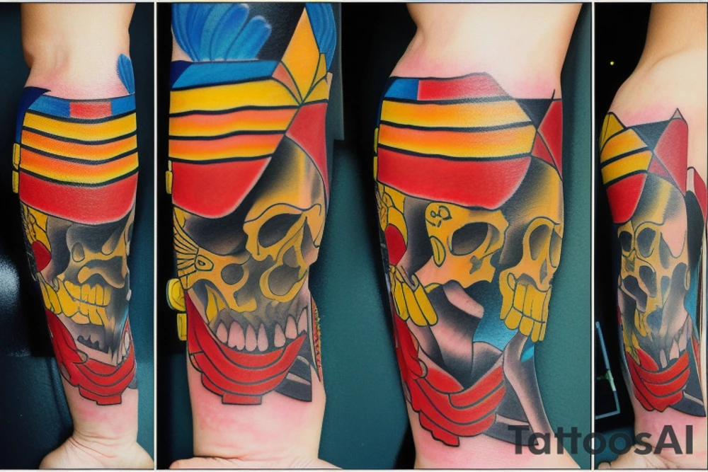 PUREPECHA FLAG tattoo idea