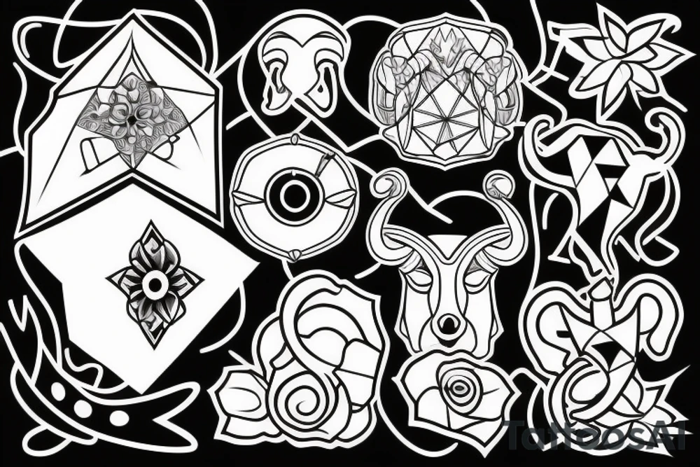 Taurus tattoo idea