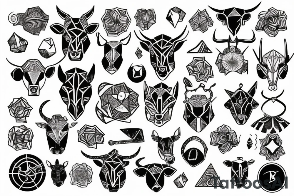 Taurus tattoo idea