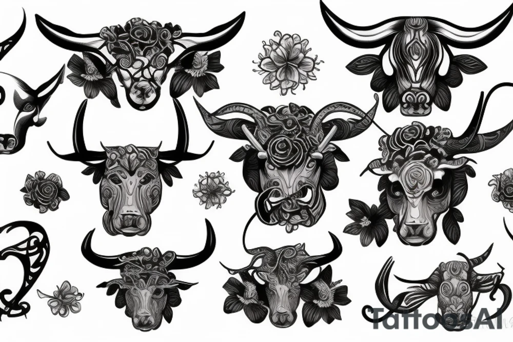 Taurus tattoo idea