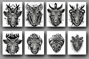 Taurus ve hvězdách tattoo idea
