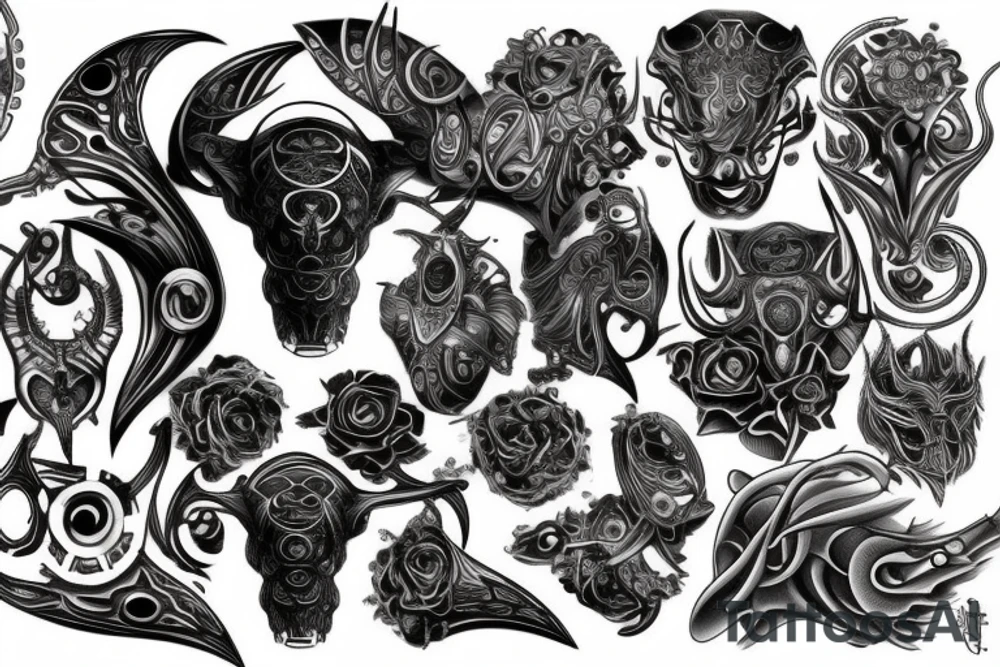 Taurus tattoo idea