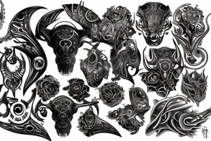 Taurus tattoo idea
