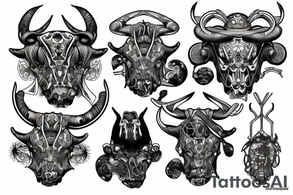 Taurus tattoo idea
