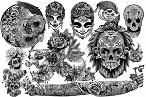 PARTİ VEREN YALNIZ BALİNA tattoo idea