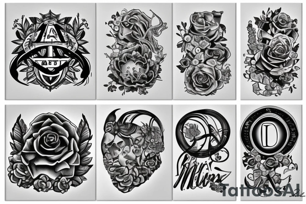 MMDDA-lettermark tattoo idea