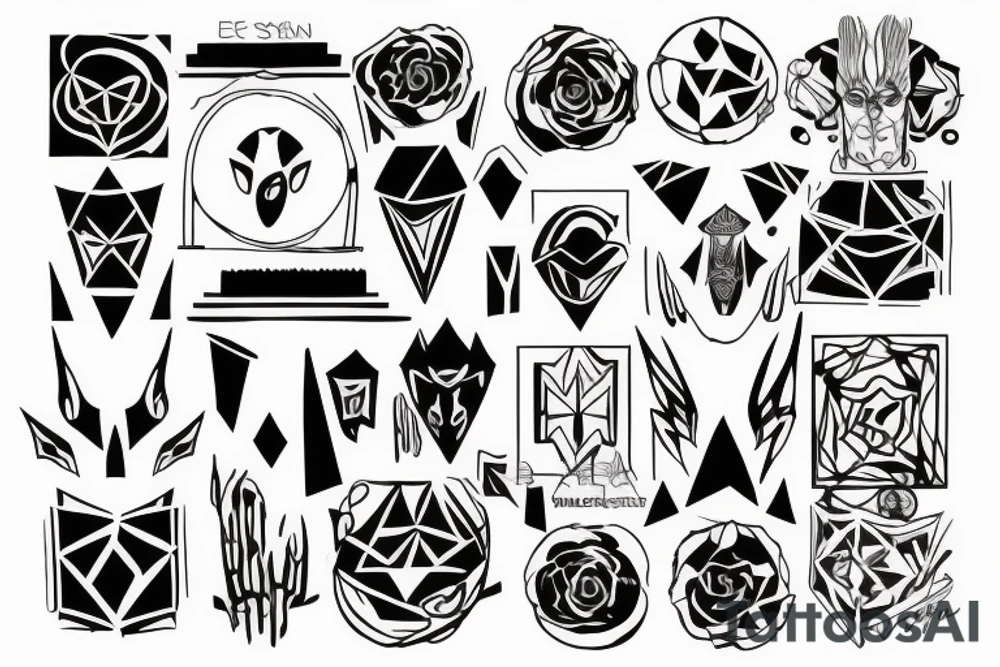 ghost tattoo idea