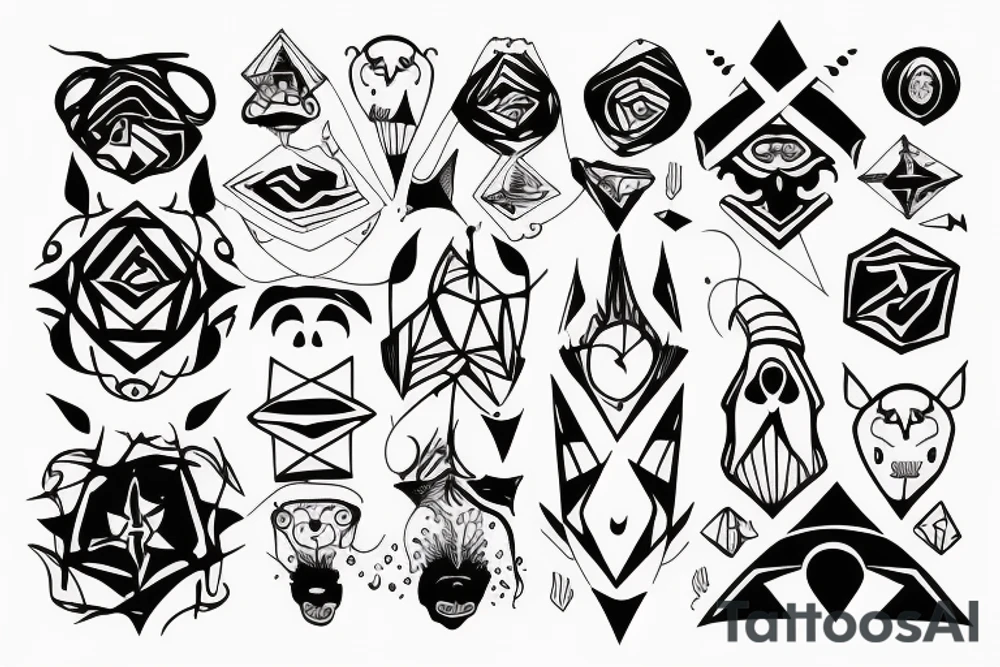 ghost tattoo idea