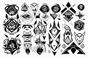 ghost tattoo idea