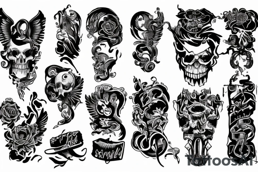 supernatural typewriter tattoo idea