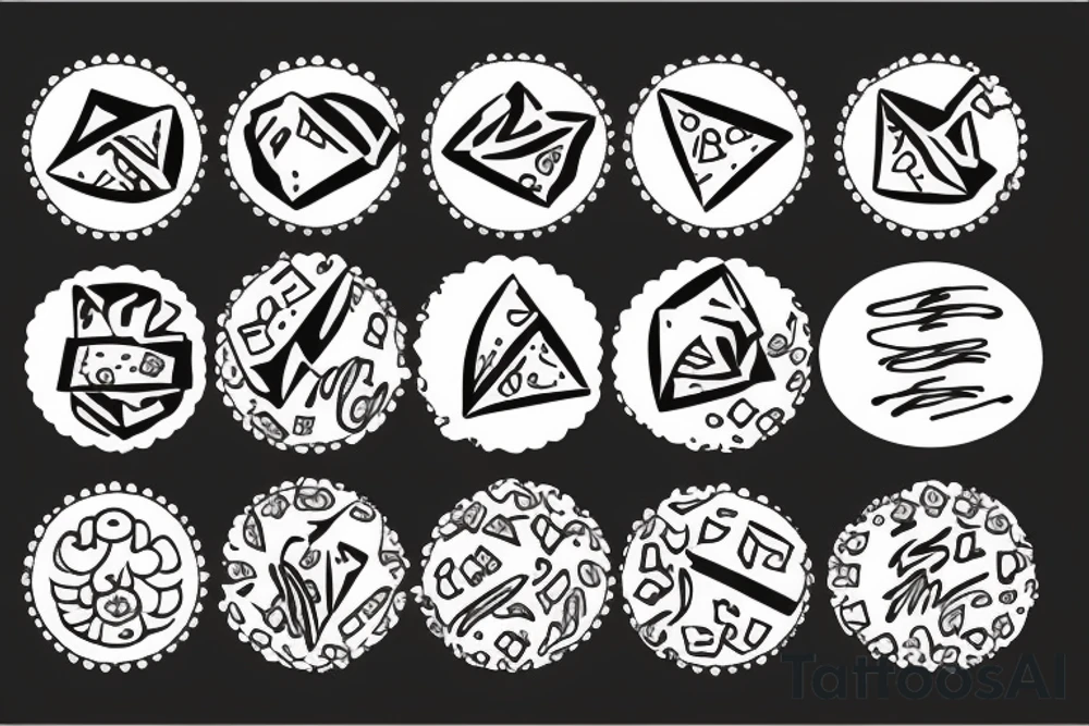 fortune cookie tattoo idea