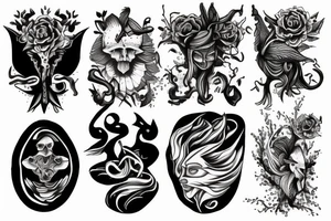 north tattoo idea