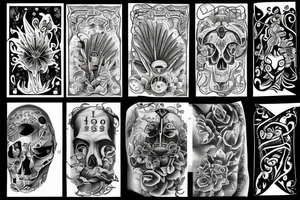 north tattoo idea