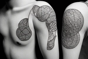 north, east, south, west tattoo idea