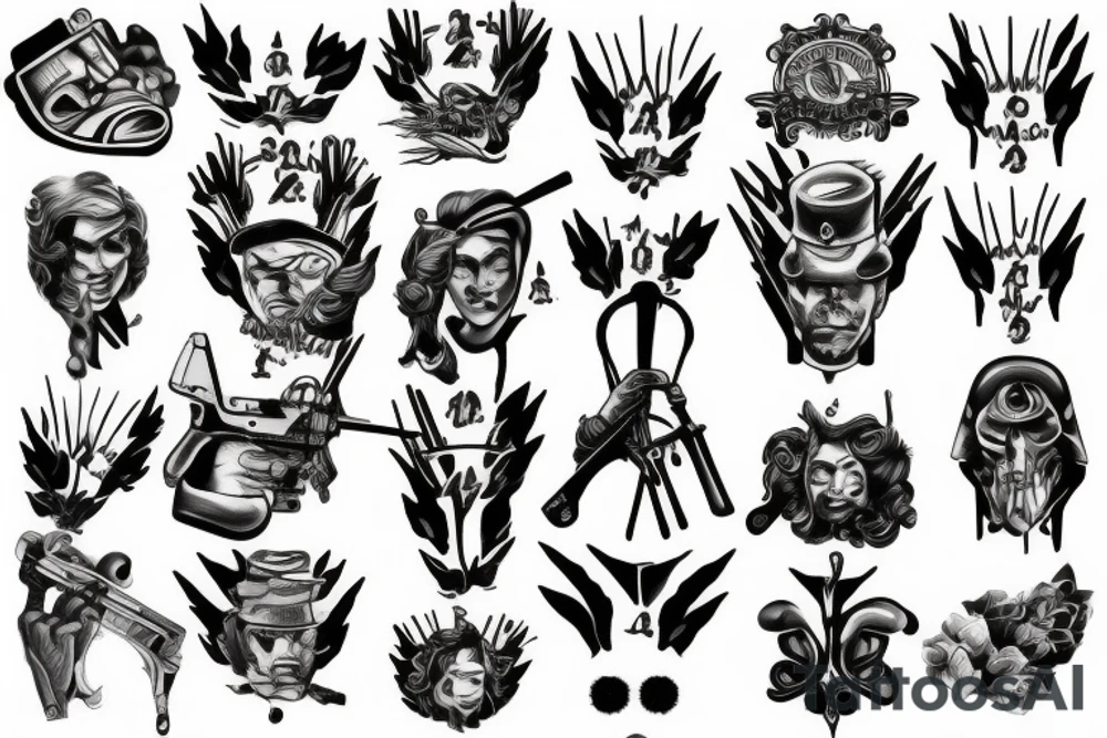 IRON SIGHTS tattoo idea