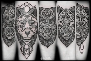 Three cubs tattoo idea