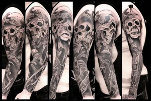 Death comes for us all tattoo idea