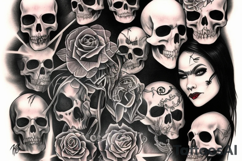 Death comes for us all tattoo idea