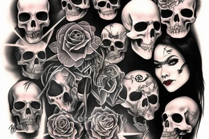 Death comes for us all tattoo idea