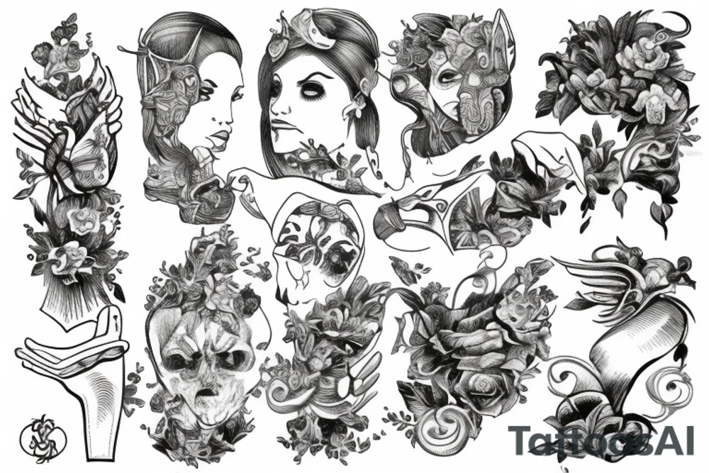 Gorgone. tattoo idea
