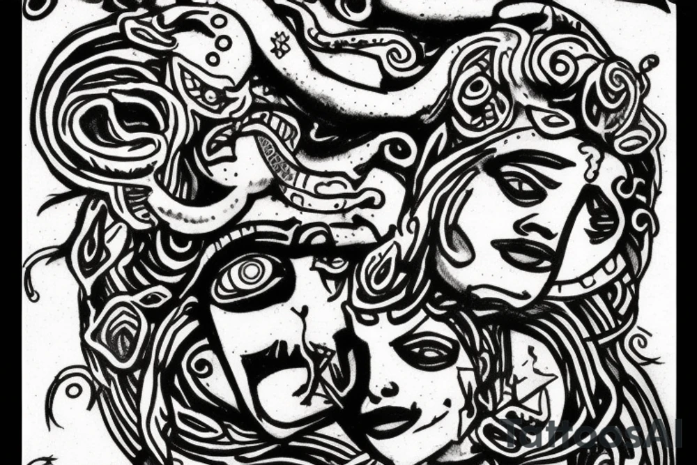 Gorgone Medusa. tattoo idea