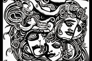 Gorgone Medusa. tattoo idea
