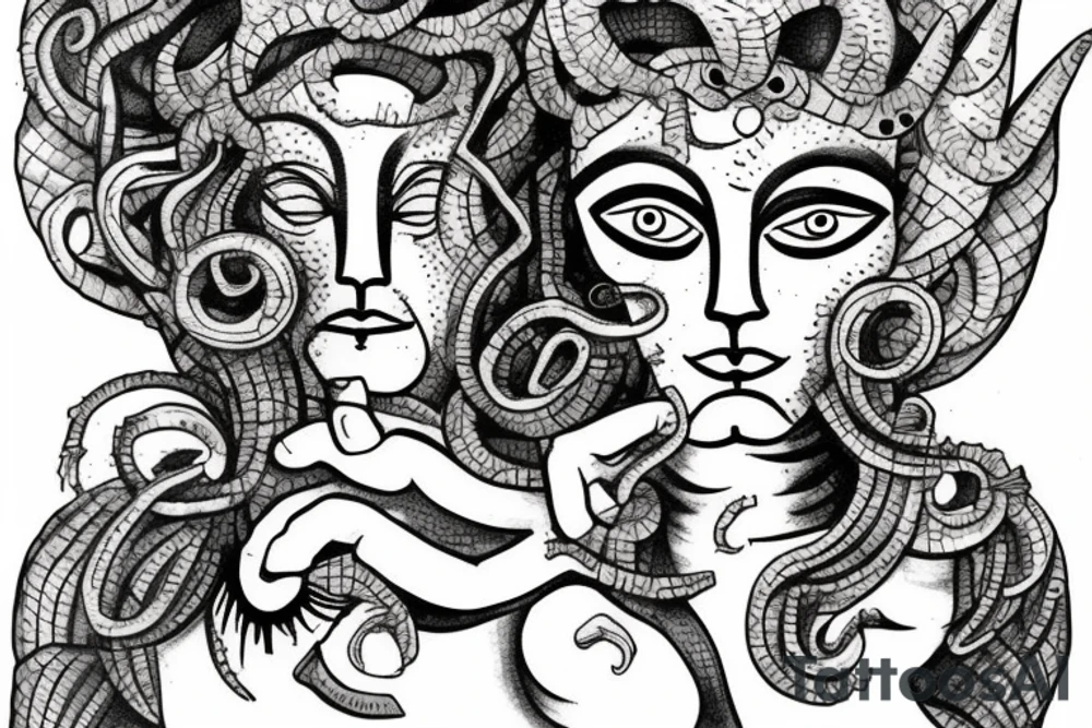 Gorgone Medusa. tattoo idea