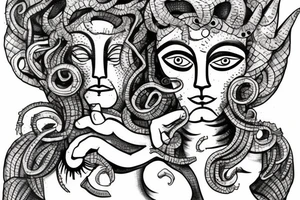 Gorgone Medusa. tattoo idea