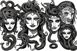 Gorgone Medusa. tattoo idea