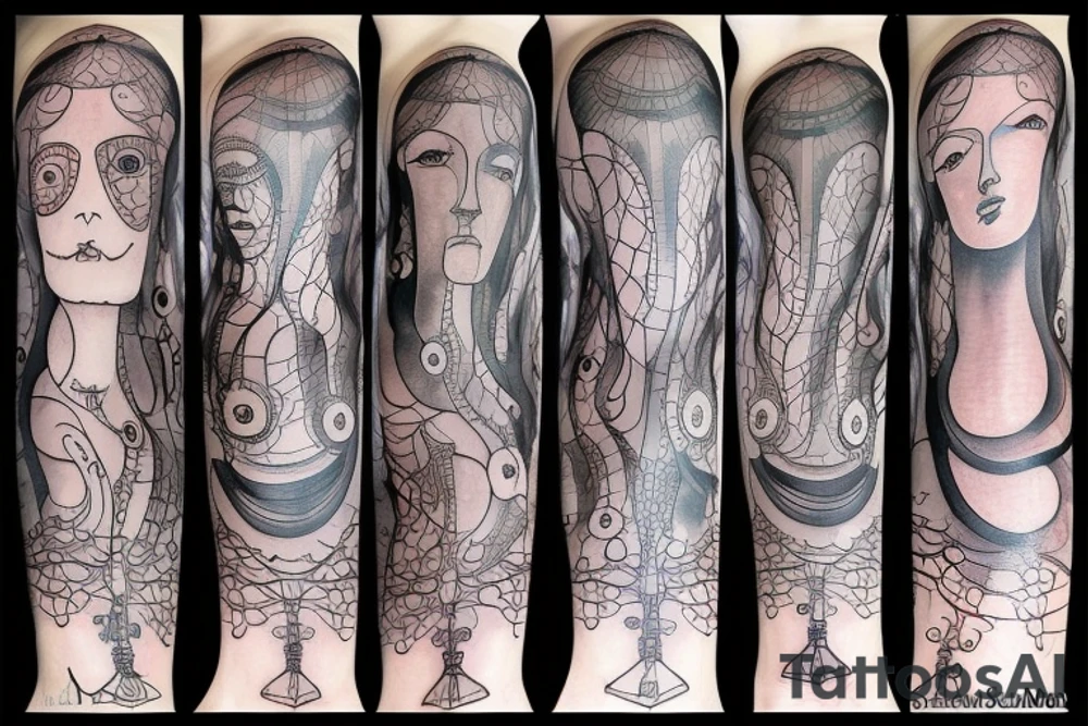 Méduse murtola caravage tattoo idea