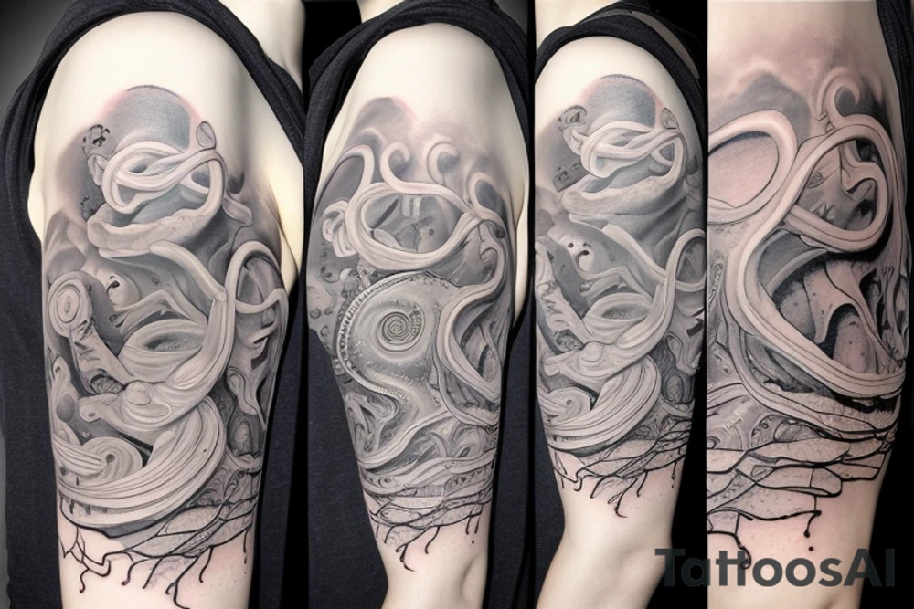 Méduse caravage tattoo idea