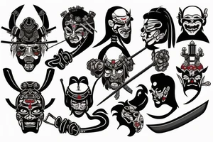 SAMURAI tattoo idea