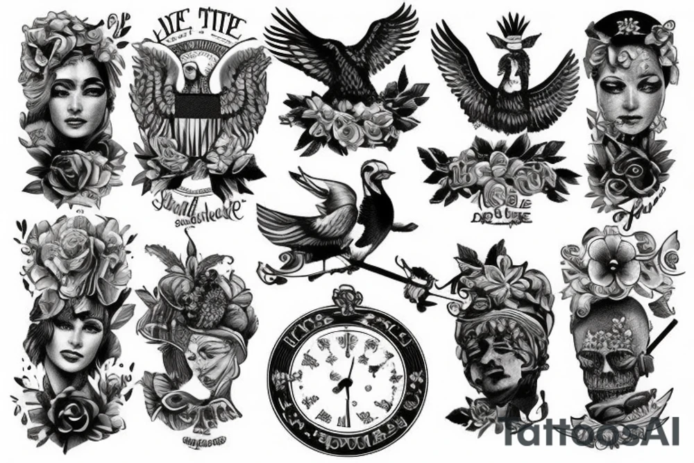 Statut de la liberté tattoo idea