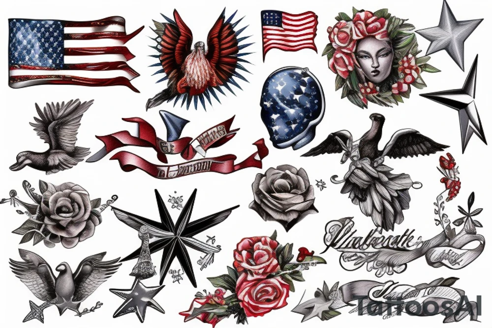 Statut de la liberté tattoo idea