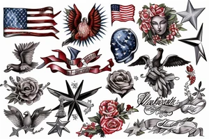 Statut de la liberté tattoo idea