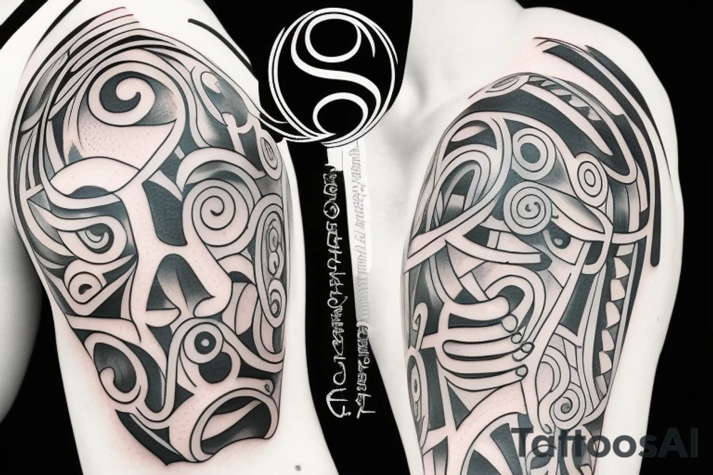 weapon tattoo idea