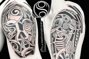 weapon tattoo idea
