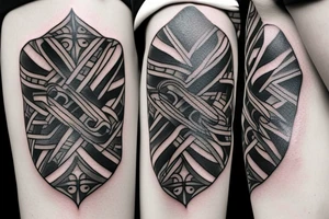 A tattoo that has the symbol & that looks like an infinity tattoo idea