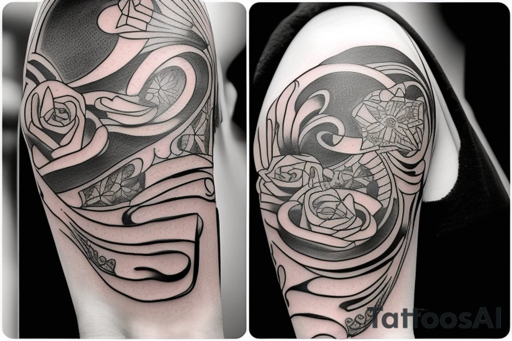 a tattoo with a semicolon tattoo idea