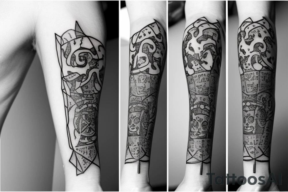 a tattoo with a semicolon tattoo idea