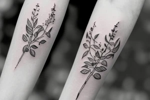 a tattoo with a semicolon tattoo idea