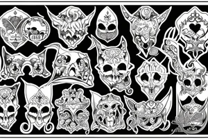 Jester tattoo idea
